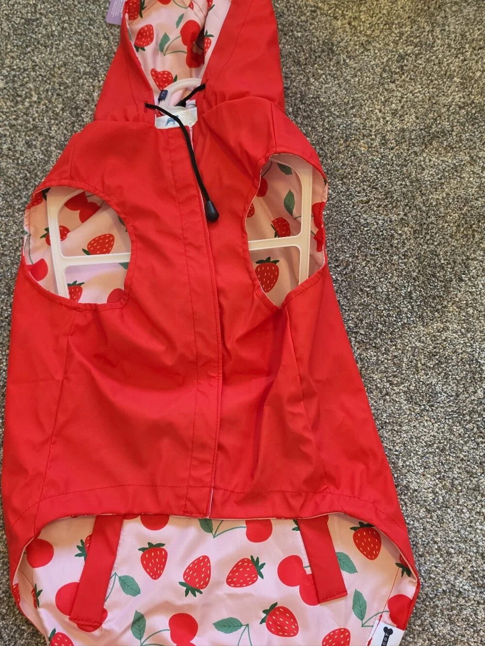 Reversible Pet Raincoat